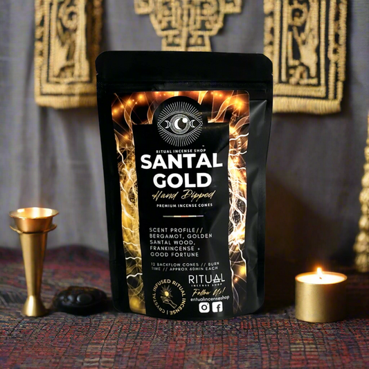 Santal Gold: Cone Incense